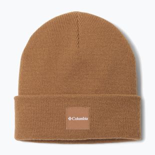 Téli sapka Columbia City Trek Heavyweight Camel Brown