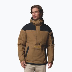 Férfi bélelt kabát Columbia Challenger II Ins Pullover delta/black