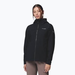 Női softshell dzseki Columbia Tennen Mountain Hooded Softshell black