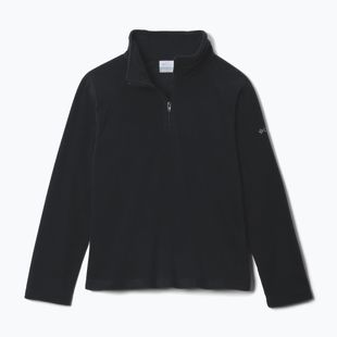 Gyerek polár pulóver Columbia Glacial Fleece Half Zip Black