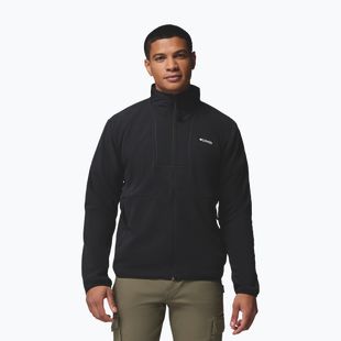 Férfi polár pulóver Columbia Sequoia Grove II Full Zip Fleece black