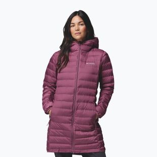 Női pehelykabát Columbia Lake 22 II Down Long Hooded antique mauve