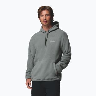 Férfi polár pulóver Columbia Timber Crest MTR Fleece Hoodie sedona sage