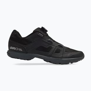 Férfi MTB kerékpáros cipő Giro Gauge Boa black