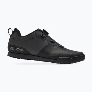 Férfi platform kerékpáros cipő Giro Tracker BOA black