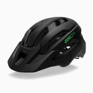 Gyerek kerékpáros sisak Giro Fixture II matte black/vivid green