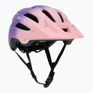 Gyermek kerékpáros sisak Giro Fixture II matte light pink/purple fade