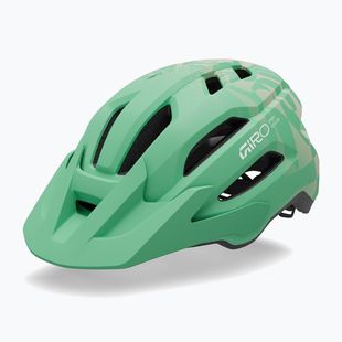 Gyermek kerékpáros sisak Giro Fixture II matte green rush