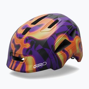 Giro Scamp gyermek kerékpáros sisak II matte purple lava