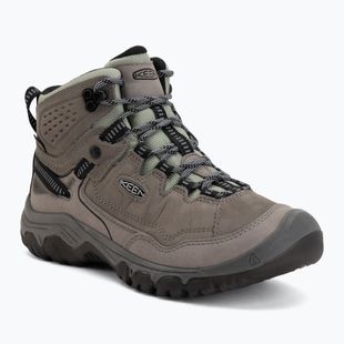 Női túracipők KEEN Targhee IV Mid Wp grey/lily pad