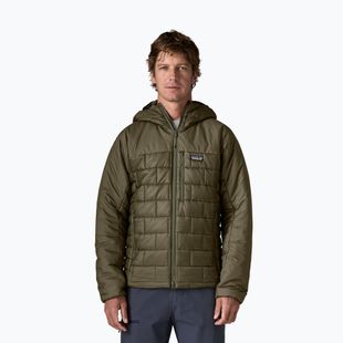 Férfi bélelt kabát Patagonia Hi-Loft Nano Puff Hoody basin green