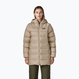 Női pehelykabát Patagonia Fitz Roy Down Parka pumice