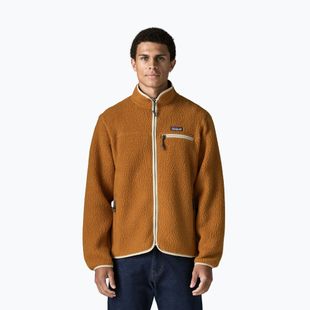 Férfi polár pulóver Patagonia Retro Pile cinnamon brown