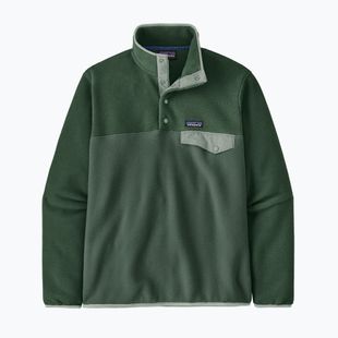 Férfi polár pulóver Patagonia Lightweight Synchilla Snap-T Pullover canopy green