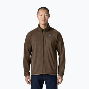 Férfi trekking pulóver Patagonia Better Sweater Fleece marlow brown rib knit