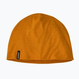 Téli sapka Patagonia Overlook Merino Wool Liner Beanie autumn orange