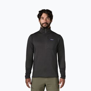 Férfi polár pulóver Patagonia R1 black w/black