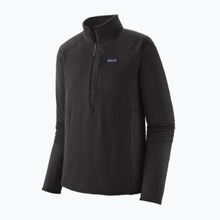 Férfi trekking pulóver Patagonia R1 Pullover black w/black