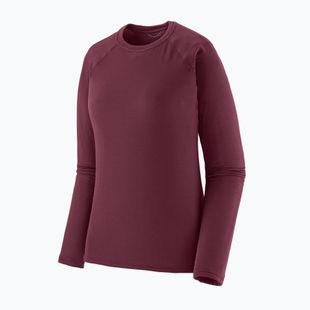 Női Termoaktiv pulóver Patagonia Capilene Termal Weight Crew berry fig
