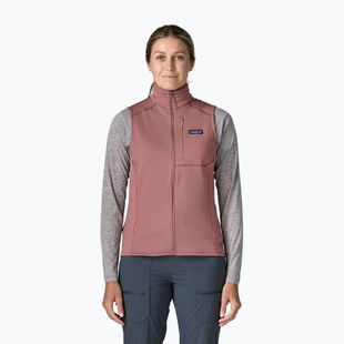 Női ujjatlan Patagonia R1 moonrise taupe