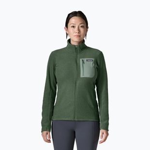 Női polár pulóver Patagonia R1 Air canopy green