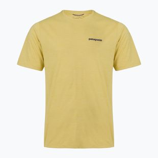 Férfi póló Patagonia Capilene Cool Daily Boardshort Logo limestone yellow - light limestone yellow x-dye