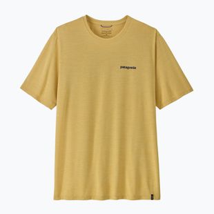 Férfi póló Patagonia Capilene Cool Daily Boardshort Logo limestone yellow - light limestone yellow x-dye
