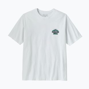 Férfi póló Patagonia Great Waves Responsibili-Tee fiber white