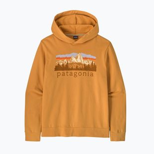 Férfi trekking pulóver Patagonia Fitz Roy Foothills Daily Hoody dried mango