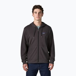 Férfi pulóver Patagonia Daily Full-Zip Hoody Ink Black