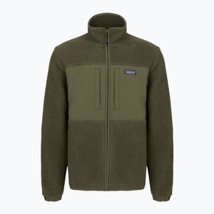 Férfi polár pulóver Patagonia Retro Pile Patch basin green