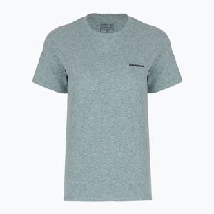 Női póló Patagonia P-6 Logo Responsibili-Tee blue sage