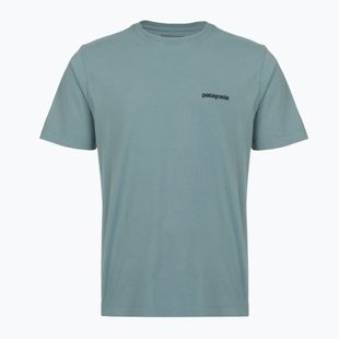 Férfi póló Patagonia P-6 Logo blue sage