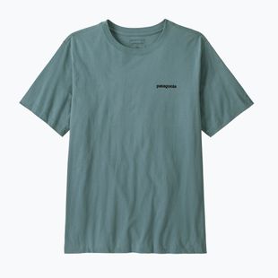 Férfi póló Patagonia P-6 Logo blue sage