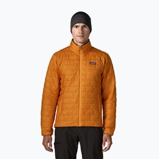 Férfi bélelt kabát Patagonia Nano Puff autumn orange