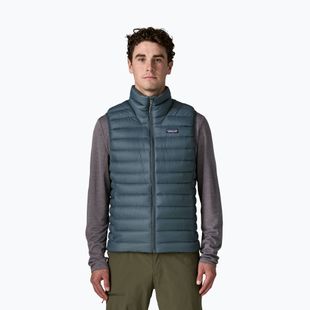 Férfi ujjatlan Patagonia Down Sweater summit blue