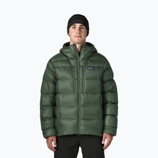 Férfi pehelykabát Patagonia Fitz Roy Down Hoody canopy green