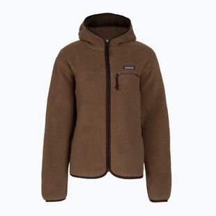 Női polár pulóver Patagonia Retro Pile Hoody berm brown
