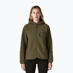 Női polár pulóver Patagonia Retro Pile Hoody basin green