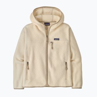 Női polár pulóver Patagonia Retro Pile Hoody natural
