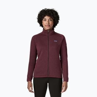 Női túra pulóver Patagonia Better Sweater berry fig