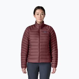 Női pehelykabát Patagonia Down Sweater dark ruby