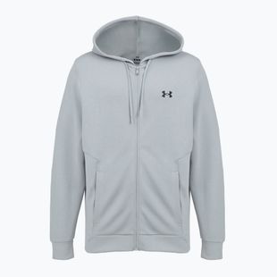 Férfi pulóver Under Armour Flex Fleece Full Zip mod gray/black