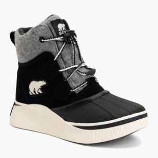 Gyerek hótaposó Sorel Out N About IV Chillz Waterproof black/chalk