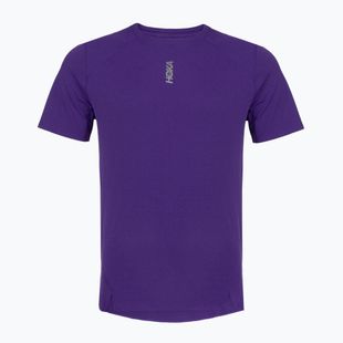 Férfi futó póló HOKA EveryRun Short Sleeve cosmic purple