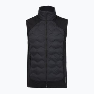 Férfi futó ujjatlan HOKA Skyfill Insulated Vest black