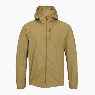 Férfi futókabát HOKA Skyflow Wind Jacket caraway seed