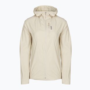 Női futókabát HOKA Skyflow Wind Jacket oat milk