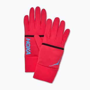 Futókesztyűk HOKA Coldsnap Fleece Gloves cerise