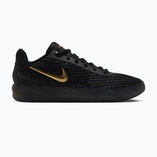 Férfi kosárlabda cipő Nike LeBron Witness X black/black/iron grey/metallic gold